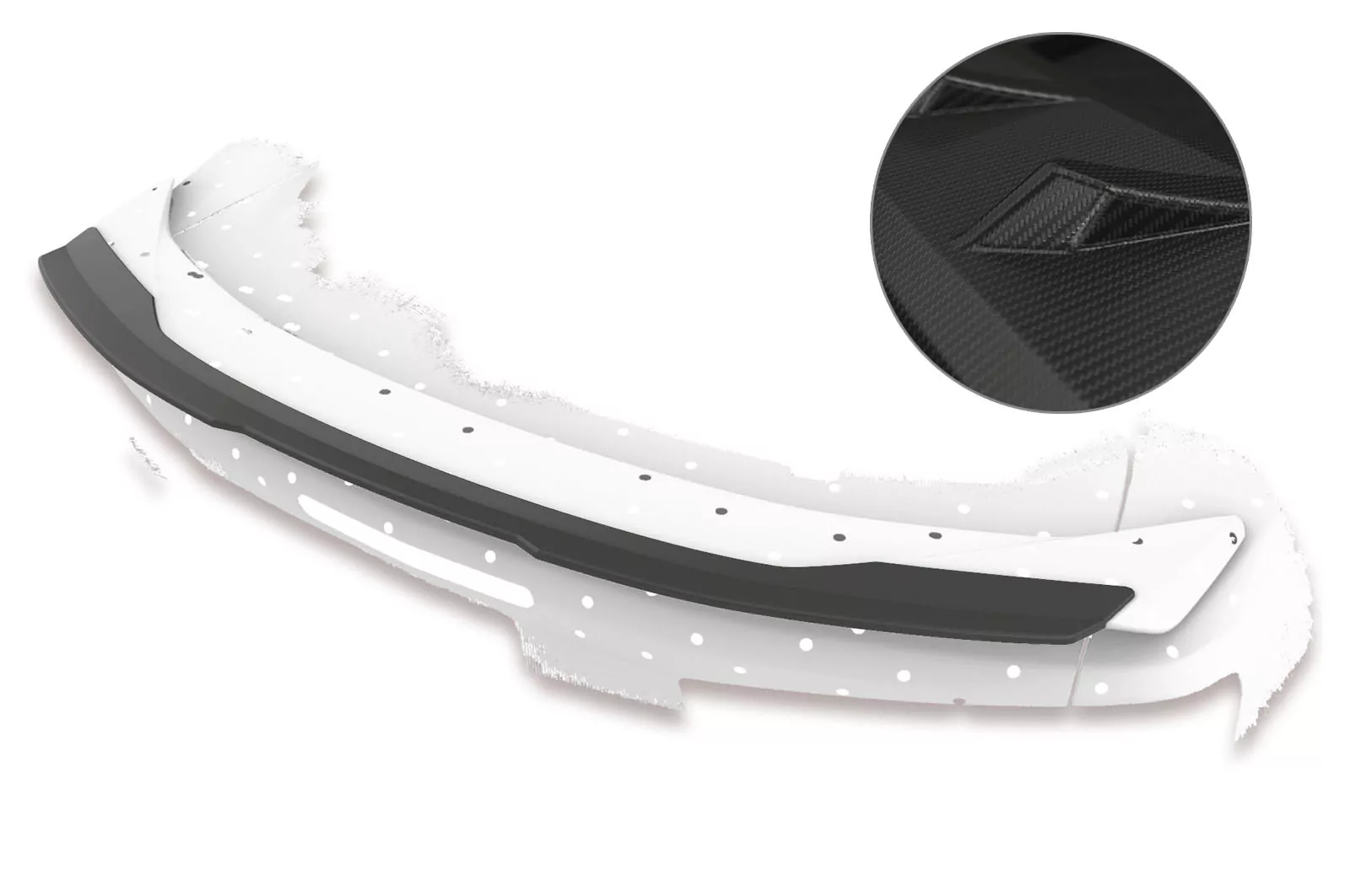 Heckflügel mit ABE für Chevrolet Camaro 6 HF675-M Carbon Look (matt)