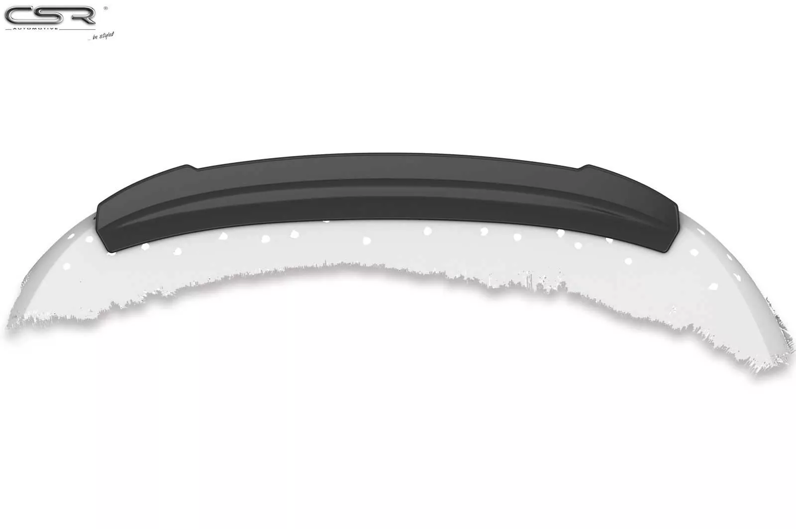 Heckflügel mit ABE für BMW 6er E63 / E64 Lackierfreundlich (schwarz matt)