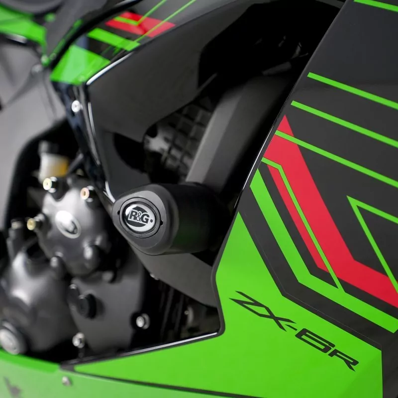 R&G Sturzpads Road "No Cut" Kawasaki Ninja ZX-6 R 636 2023-