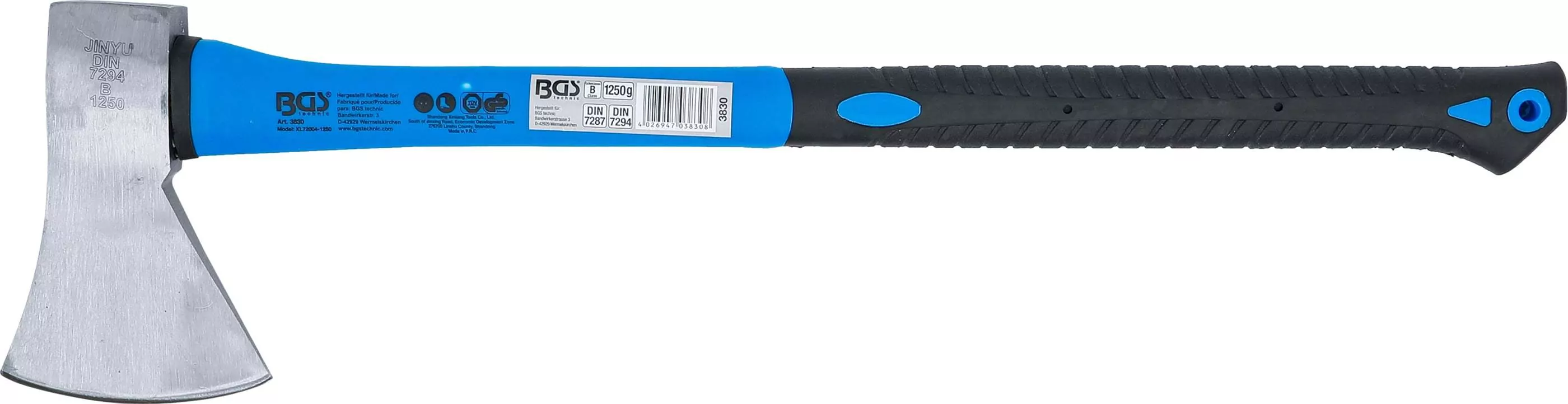 Axt | Fiberglasstiel | 1250 g