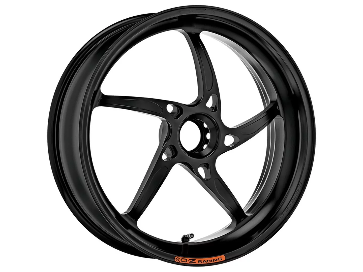 OZ Piega Aluminium hinten in schwarz matt für KTM 1290 Super Duke R(R) 2016-2023 und 1290 Super Duke GT 2016-2023