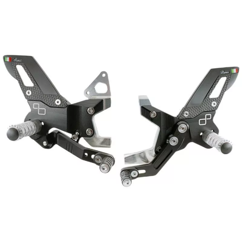 Lightech Fußrastenanlage Reverse RACE Ducati Panigale 899 / 959 / 1199 / 1299 / V2