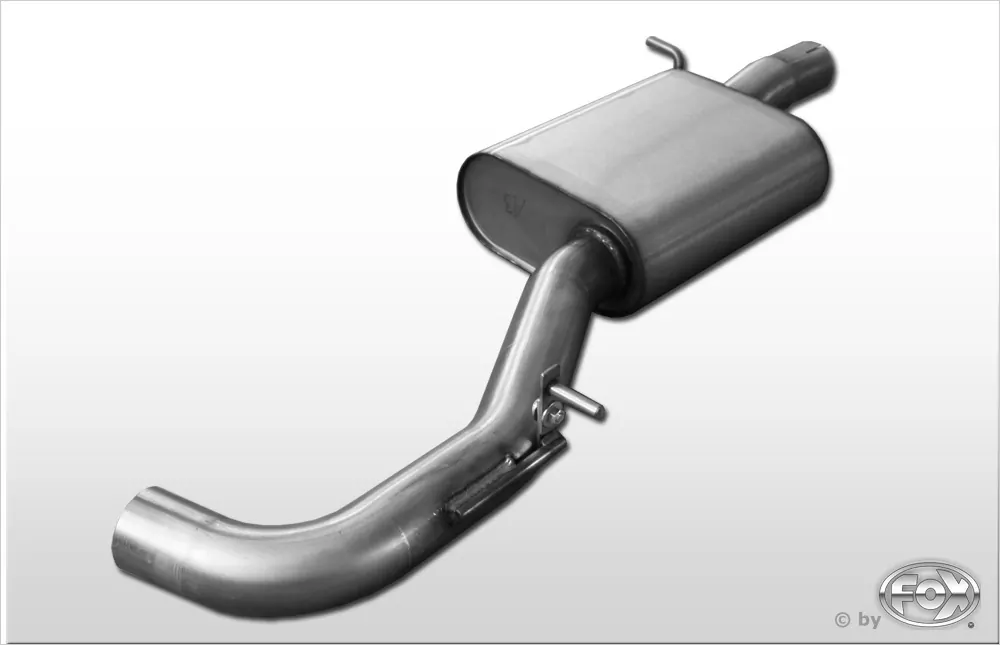 Skoda Yeti 5L - 4x4  Vorschalldämpfer Ø70mm