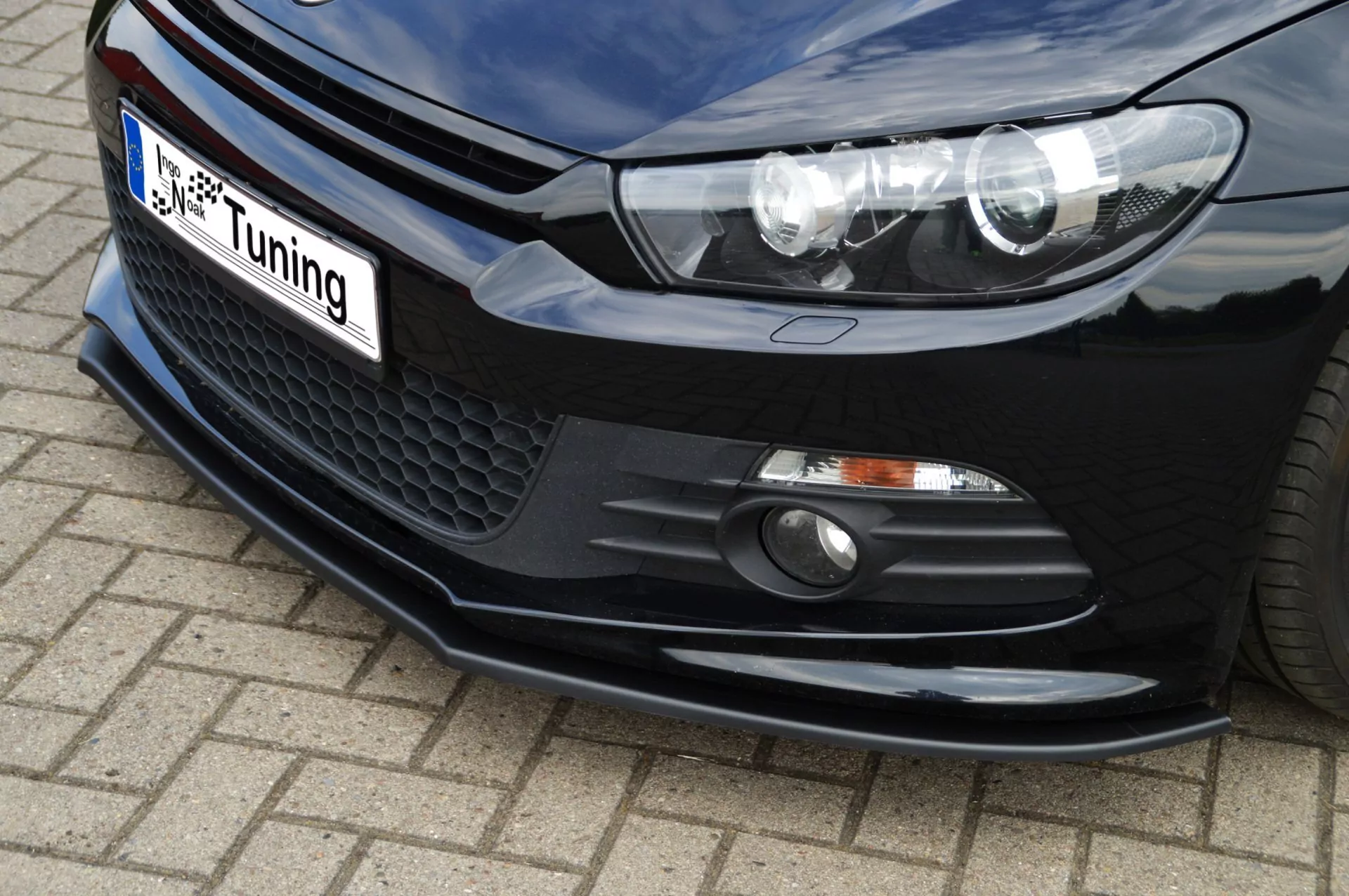 Cup Frontspoilerlippe für VW Scirocco 3 R-Line 13