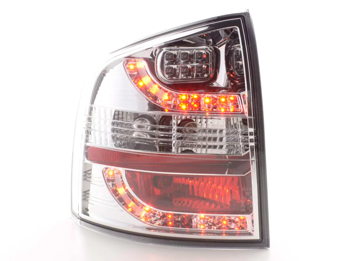 LED Rückleuchten Set Skoda Octavia Combi Typ 1Z Bj. 05-12 chrom