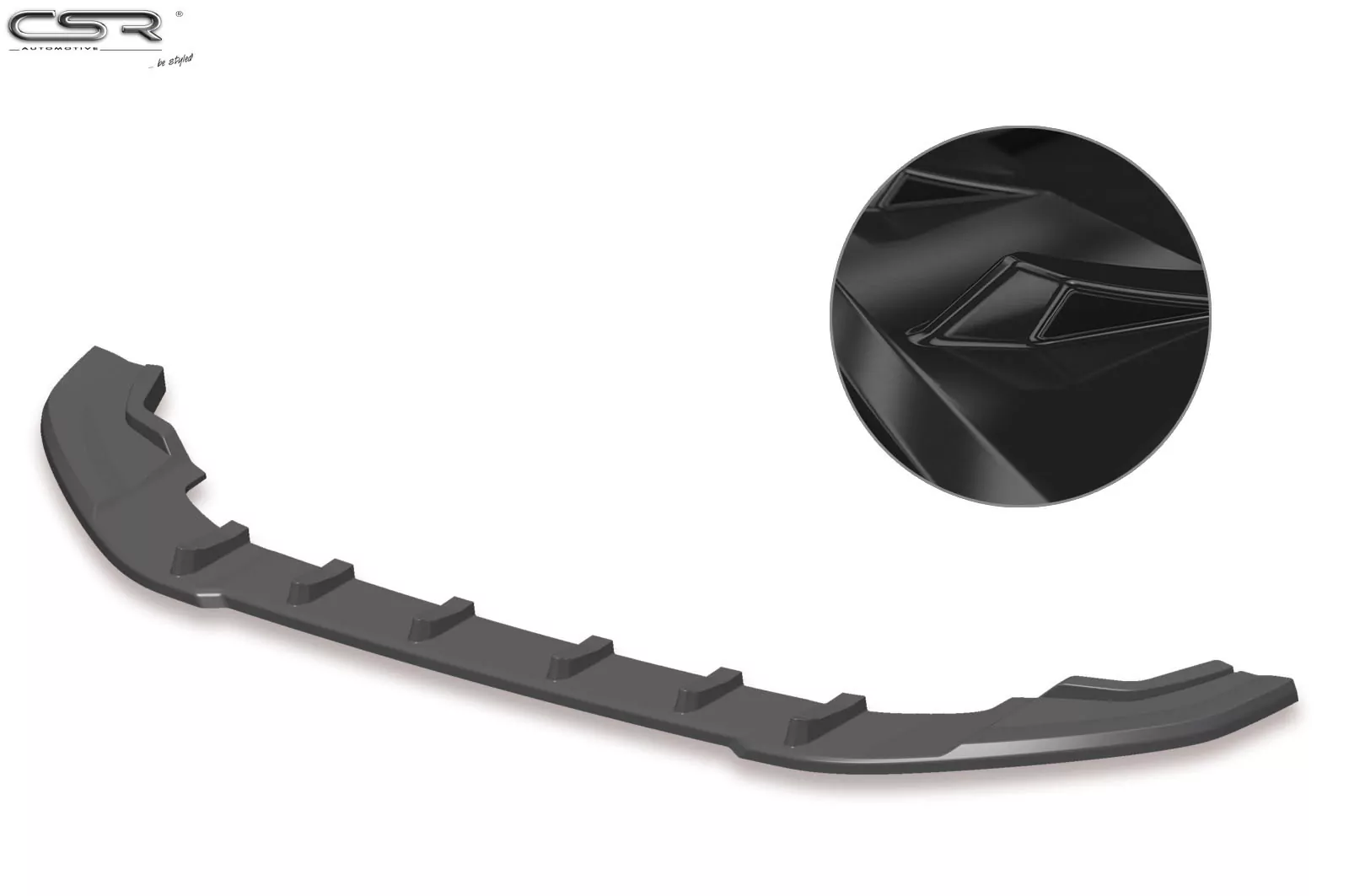 Cup-Spoilerlippe mit ABE für VW Golf 7 GTI / GTD Glossy (schwarz hochglanz)