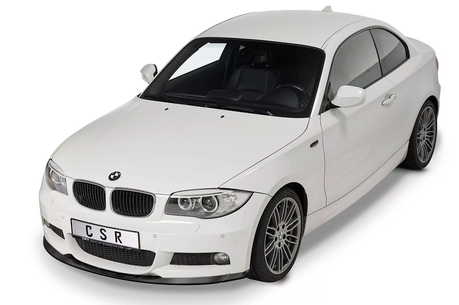 Cup-Spoilerlippe für BMW 1er E82 / E88 M-Paket CSL494-M Carbon Look (matt)