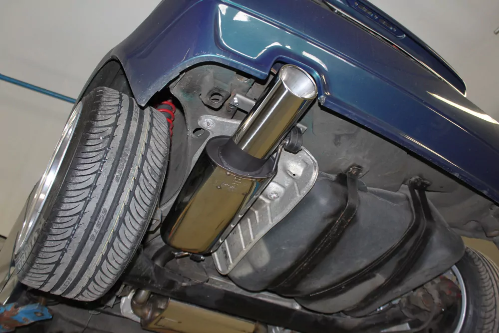 VW Corrado 16V/ VR6  Endschalldämpfer - 115x85 Typ 44