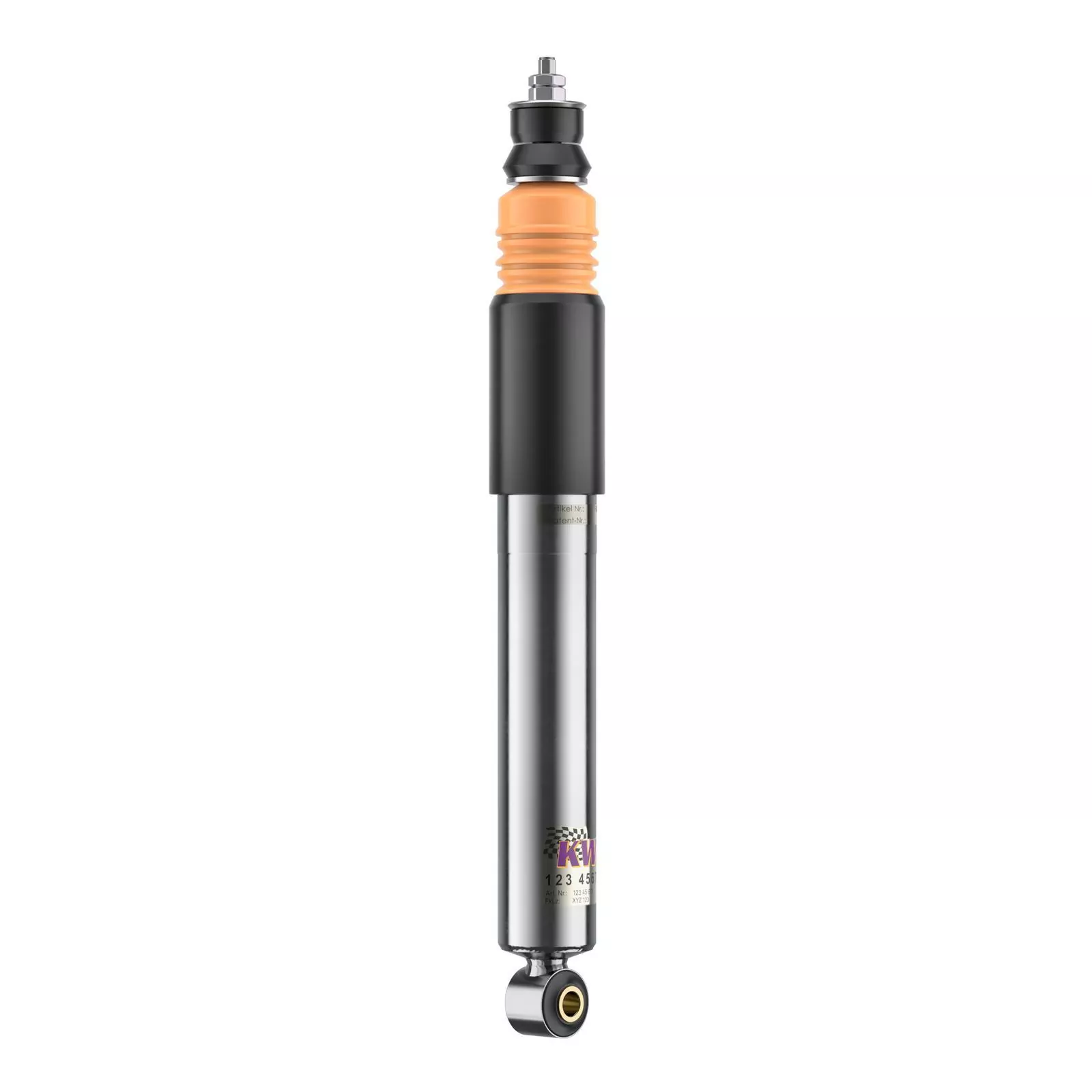 KW Dämpfersatz V2 inox VW KAEFER (11, 13) 12/1947-08/2003