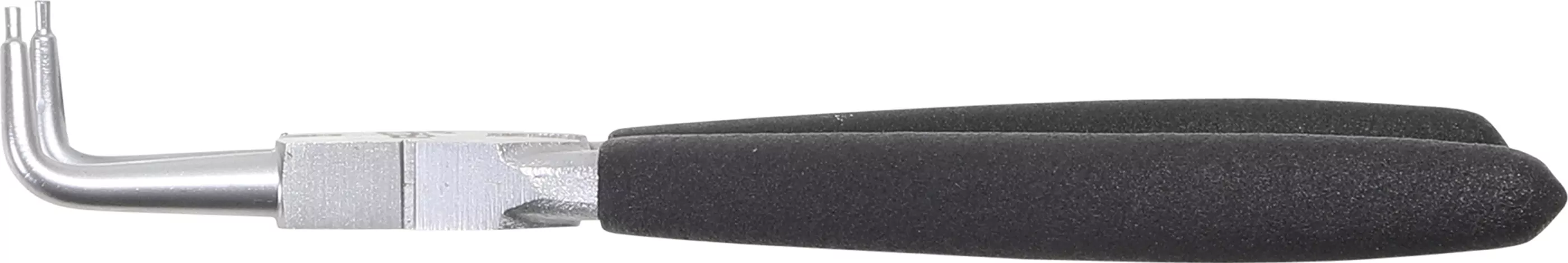 Sprengringzange | gebogen | für Innensprengringe | 180 mm