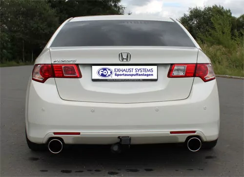 Honda Accord VIII CU2 Limousine & Tourer  Endschalldämpfer rechts/links - 1x114 Typ 12 rechts/links