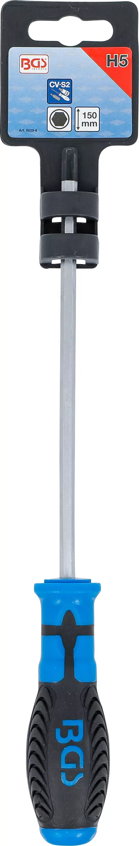 Schraubendreher | Innensechskant 5 mm | Klingenlänge 150 mm