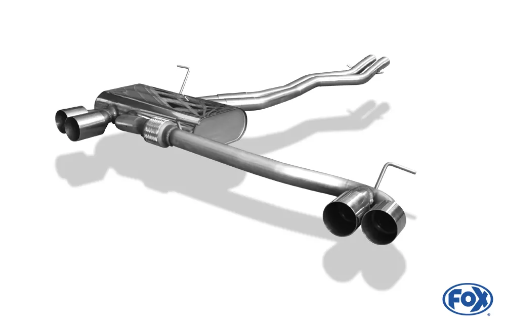 BMW Z4 E85  Endschalldämpfer Ausgang rechts/links - 2x80 Typ 10 rechts/links