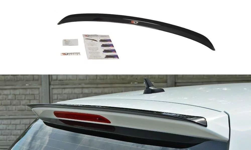 Spoiler CAP Passend Für Passend Für VW Golf Mk7 Standard Schwarz Hochglanz Schwarz Hochglanz