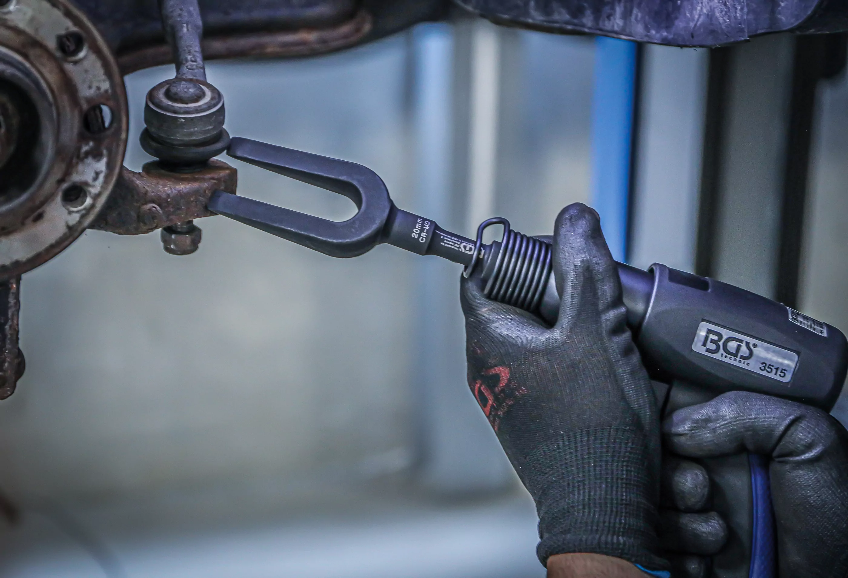 Kugelgelenk-Trenngabel-Satz | für Druckluft-Meißel-Satz | 5-tlg.