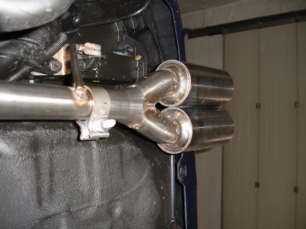 Hyundai Getz - 3/5 türer  Endschalldämpfer Ausgang rechts/links - 1x90 Typ 13 rechts/links