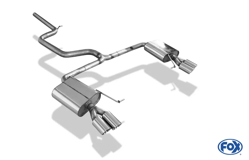 Seat Leon 5F ST - Cupra 290 mit OPF  Halbanlage ab OPF Ausgang rechts/links - 2x80 Typ 25 rechts/links