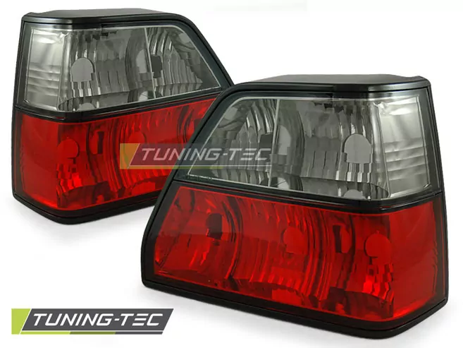 Tail Lights Red Smoke Fits Vw Golf 2 08.83-08.91