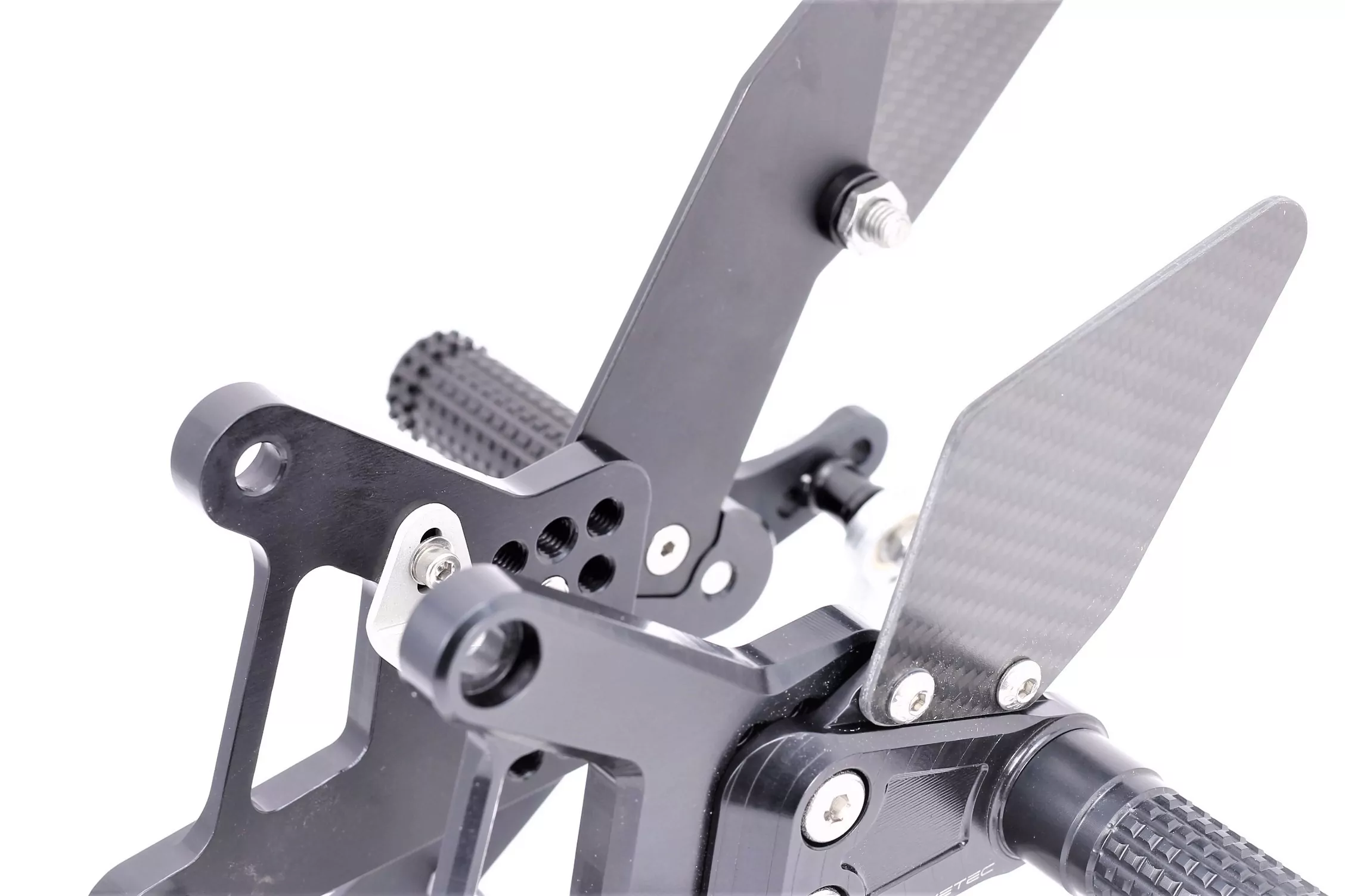 MG Biketec Sportfussrastenanlage / Rastenanlage / Fußrastenanlage mit ABE, gültig in D - A - CH für Kawasaki ZX-6R ab 2007-2008