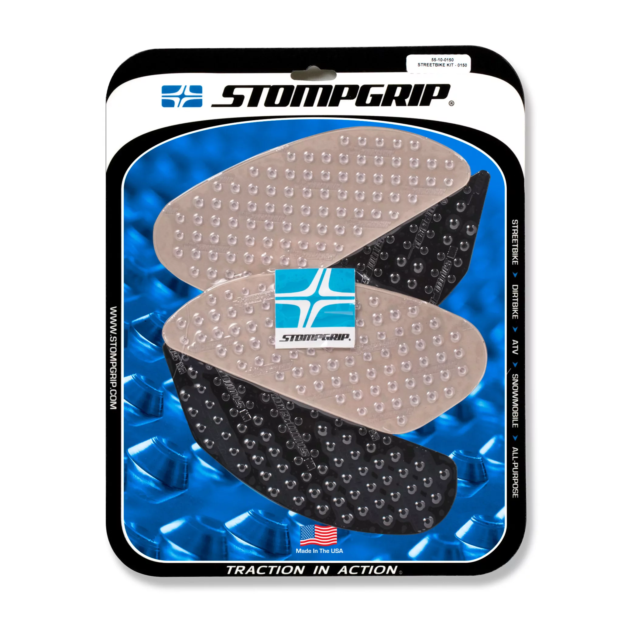 Stompgrip Traction Pad Volcano für Kawasaki Ninja H2 SX 18-22 Hybrid