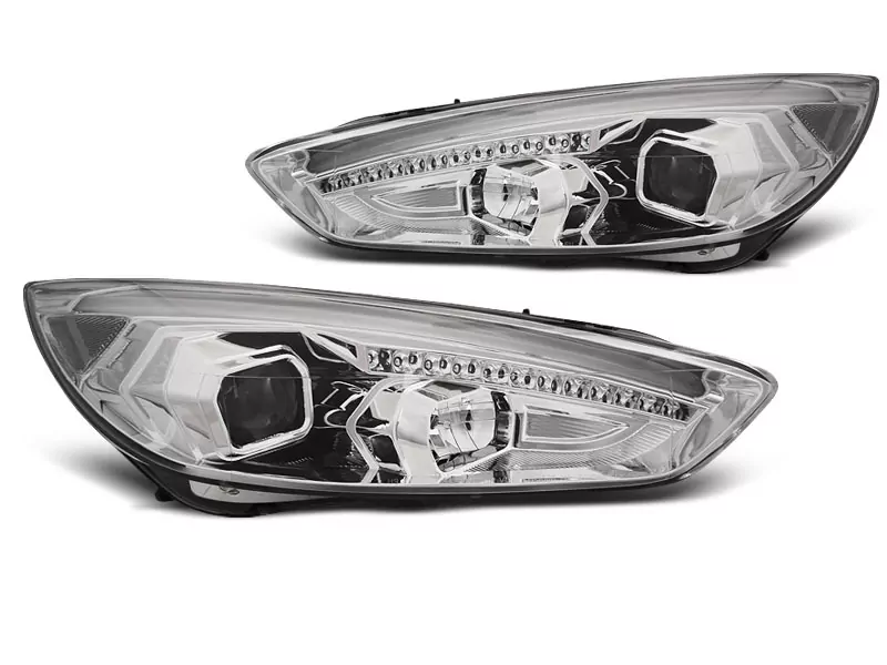 FORD FOCUS MK3 15-18 CHROME DRL LED