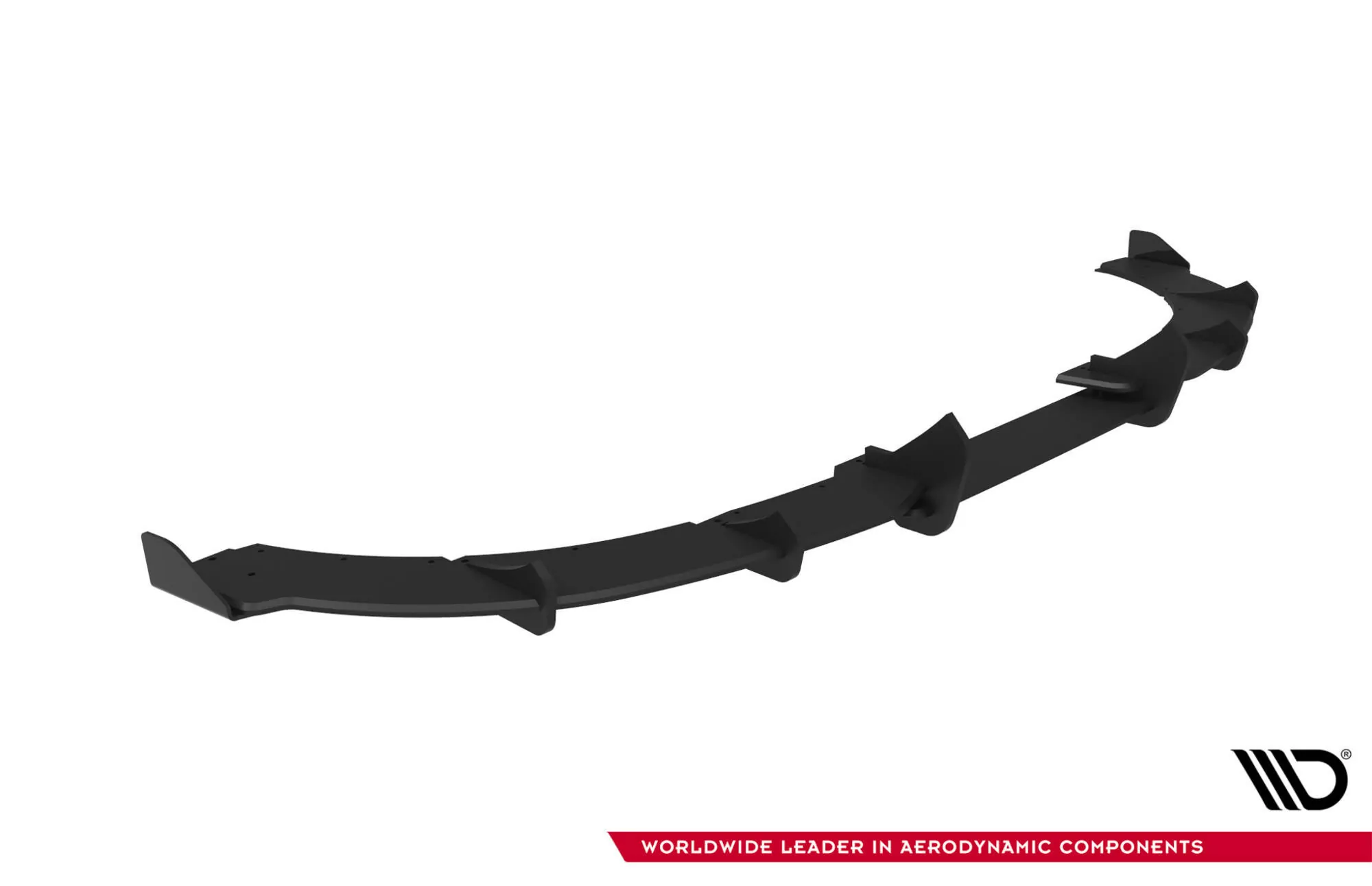 Street Pro Heckschürze +Flaps Für Ford Focus ST Mk3 Facelift Schwarz Hochglanz