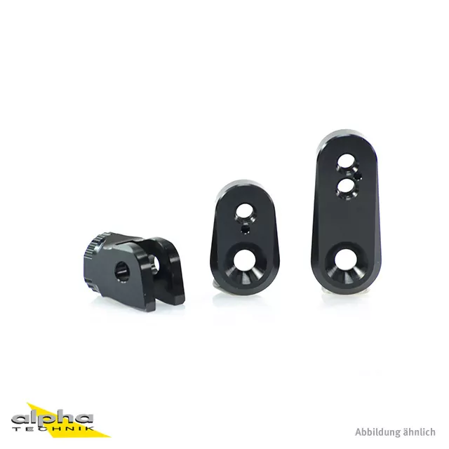 GILLES Ausleger Kit 30-40 mm schwarz für Ducati Multistrada