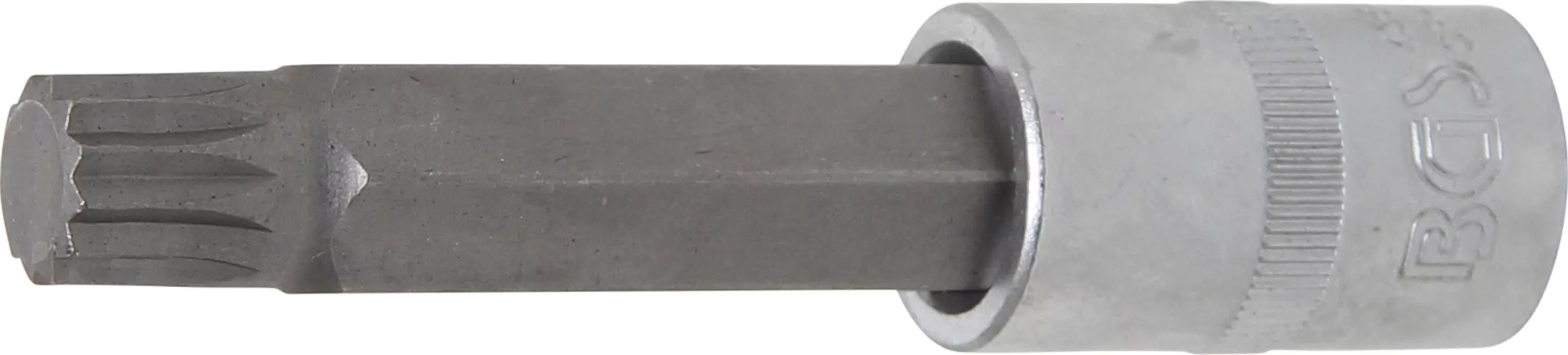 Bit-Einsatz | Länge 100 mm | Antrieb Innenvierkant 12,5 mm (1/2") | Innenvielzahn (für XZN) M14