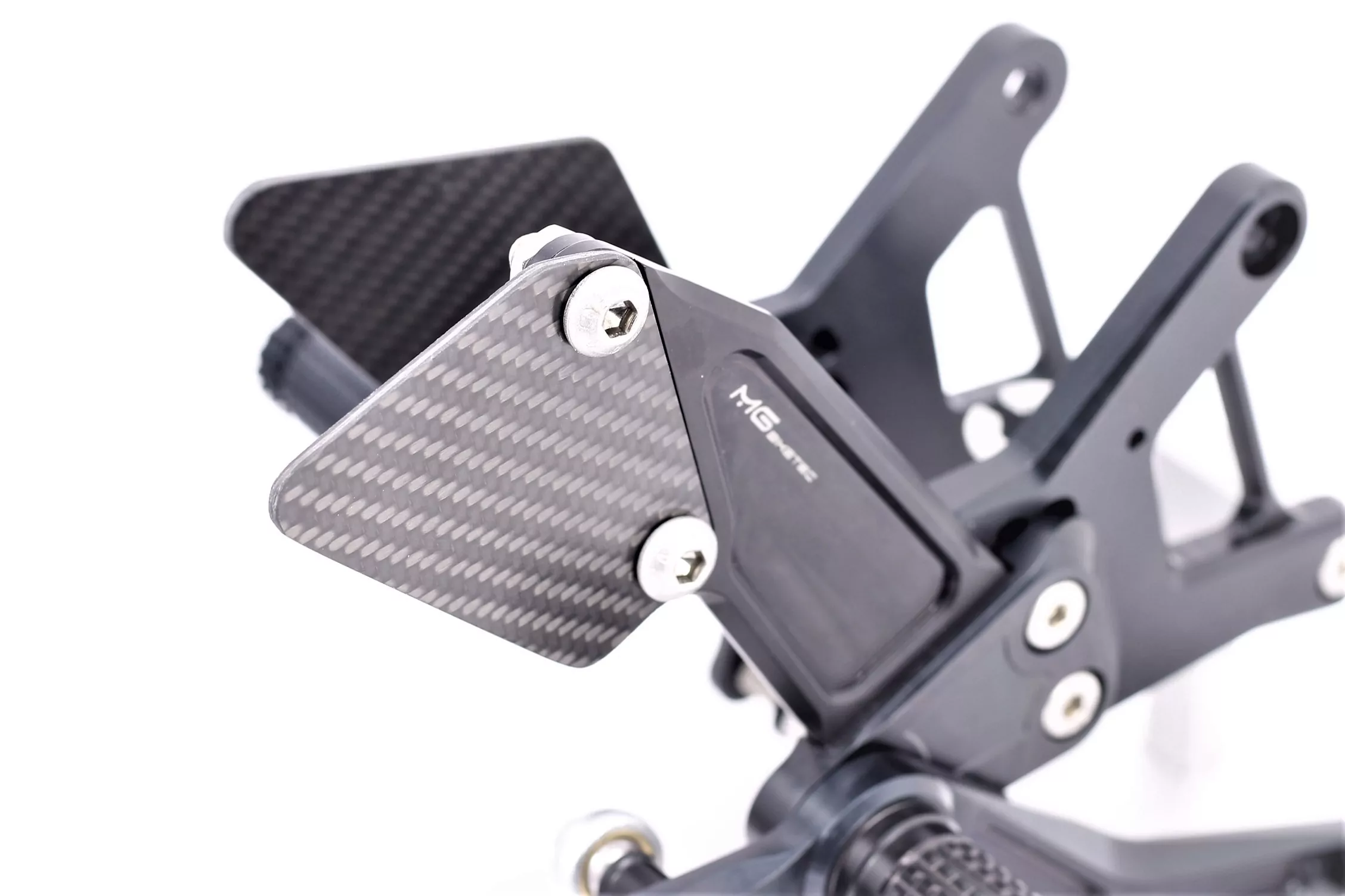 MG Biketec Sportfussrastenanlage / Rastenanlage / Fußrastenanlage mit ABE, gültig in D - A - CH für Kawasaki ZX-6R ab 2007-2008