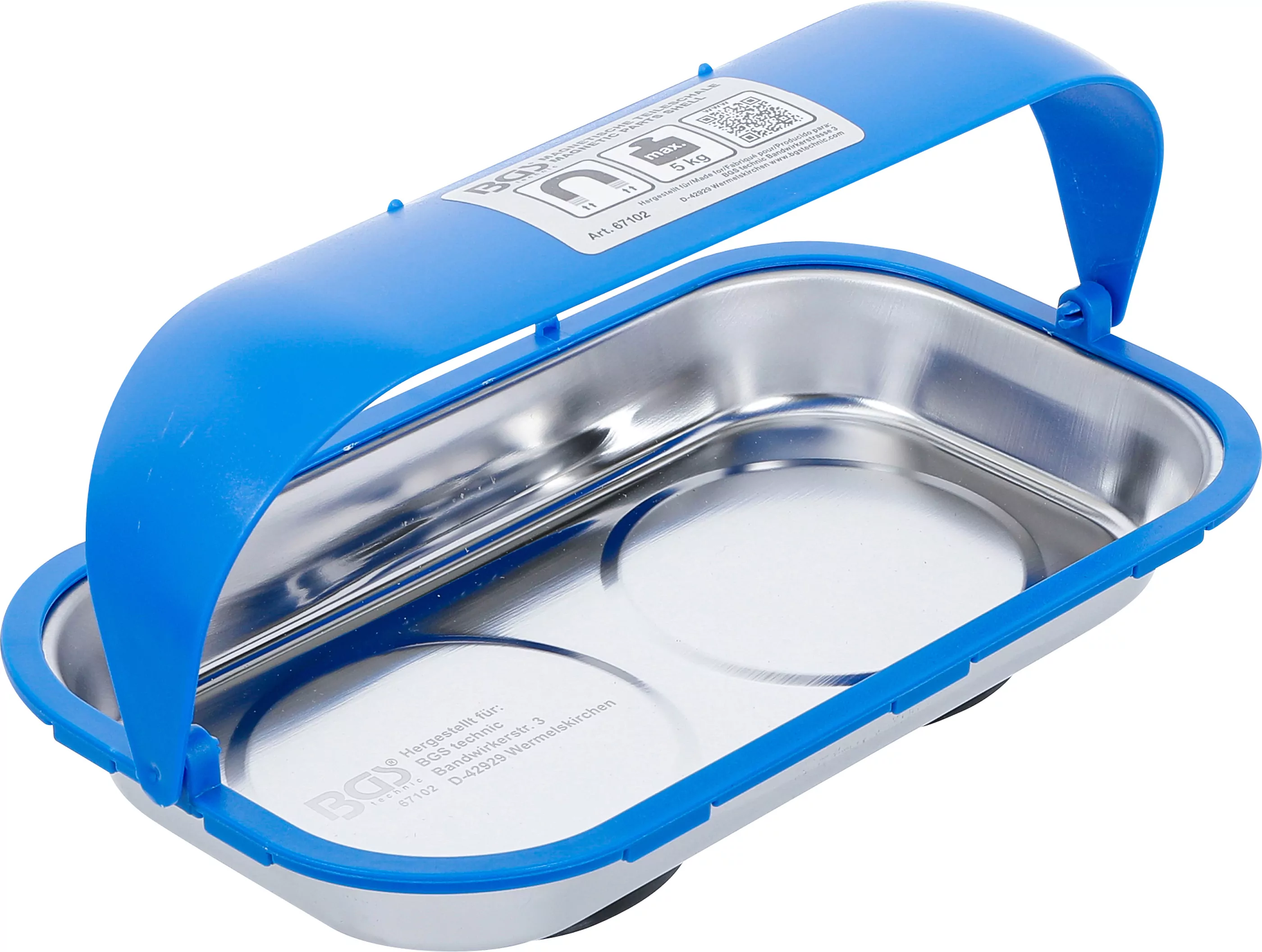 Magnetische Teileschale mit Schirm