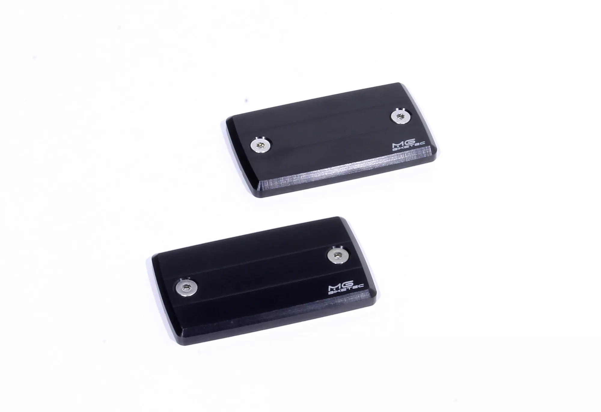 MG Biketec Behälterdeckelset - Bremsflüssigkeit vorne & hinten für BMW C Evolution ab 2014