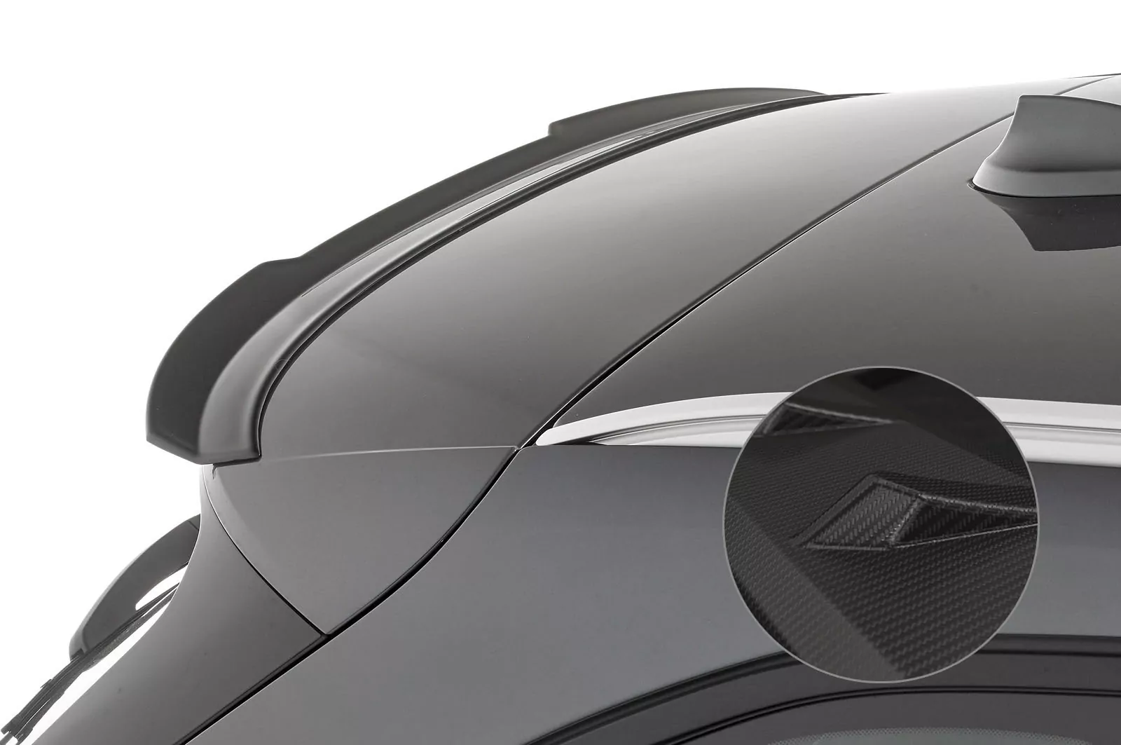 Heckflügel mit ABE für BMW X1 F48 HF668-M Carbon Look (matt)