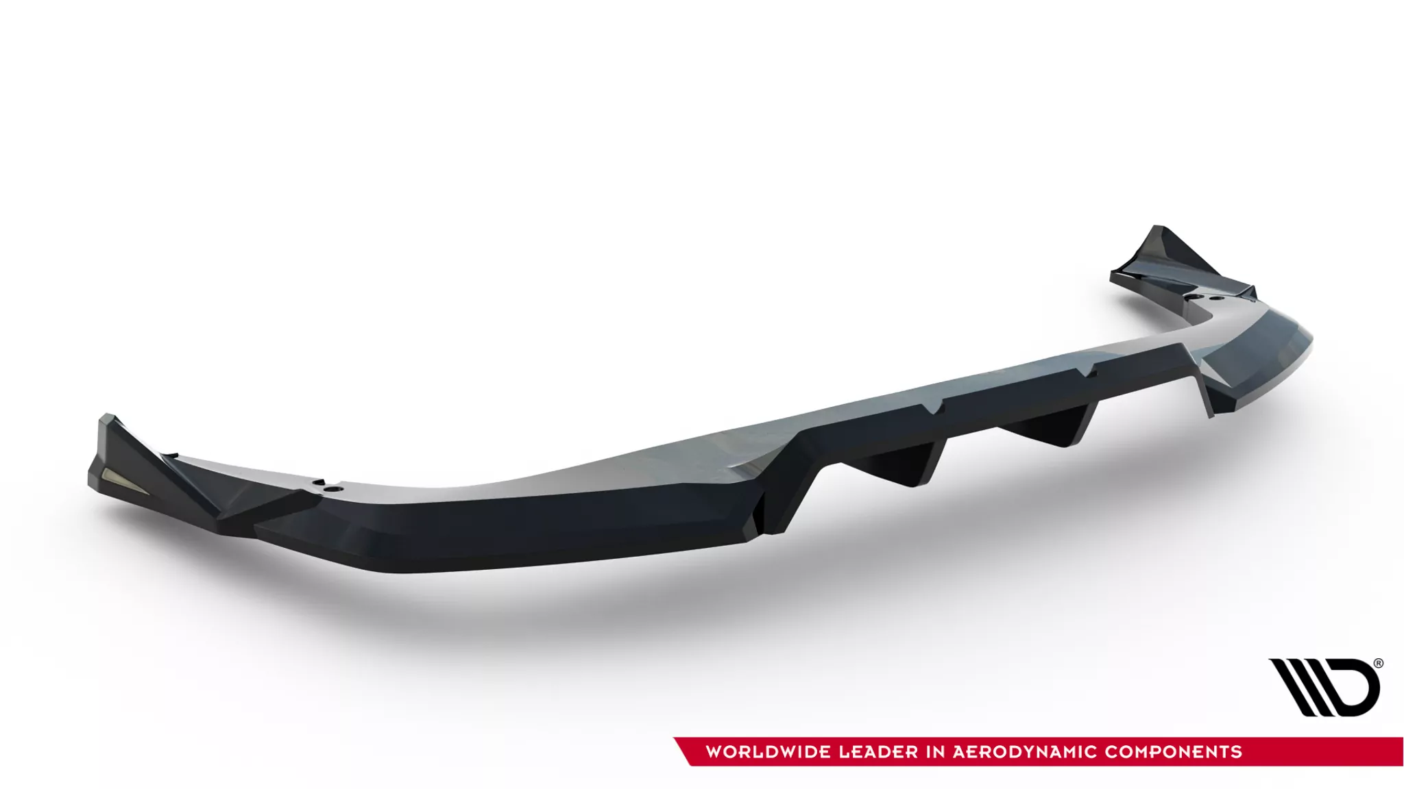 Mittlerer Cup Diffusor DTM Look Heck Ansatz Für BMW X2 M-Paket U10 Schwarz Hochglanz