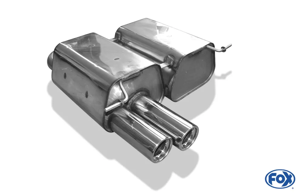 BMW E90/91 318i/ 320i  Endschalldämpfer - 2x76 Typ 13
