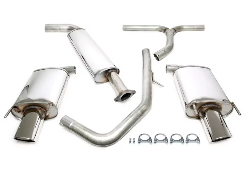 TA Technix Duplex Edelstahlanlage 1x90x120mm passend für Opel Insignia A 4/5-Türer 2WD