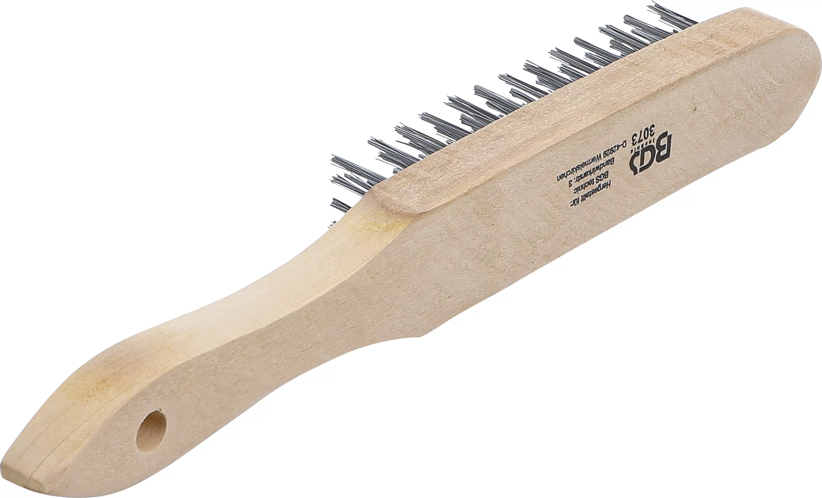 Handstielbürste | Stahldraht | 5-reihig | 300 mm