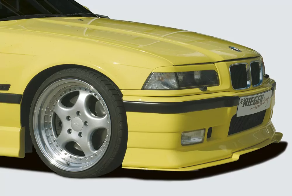 Rieger Spoilerschwert  RT01 für BMW 3er E36 - Lim.  für Spoilerstoßstange 49010 carbon optik