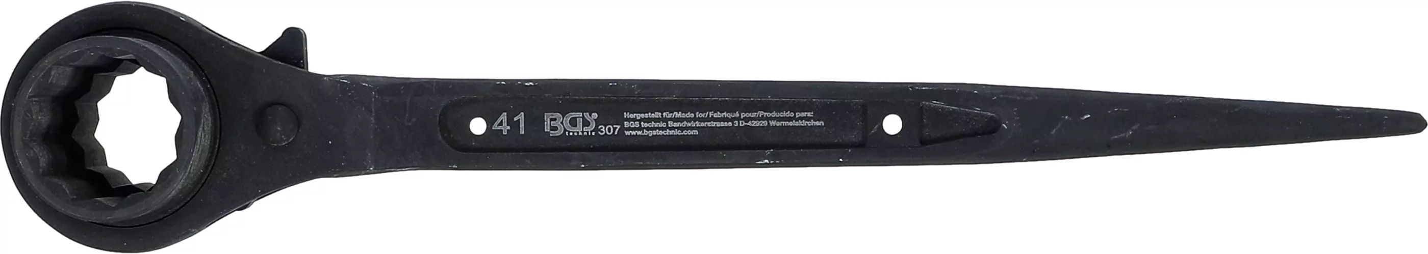 Gerüstbauer-Knarre | SW 36 x 41 mm