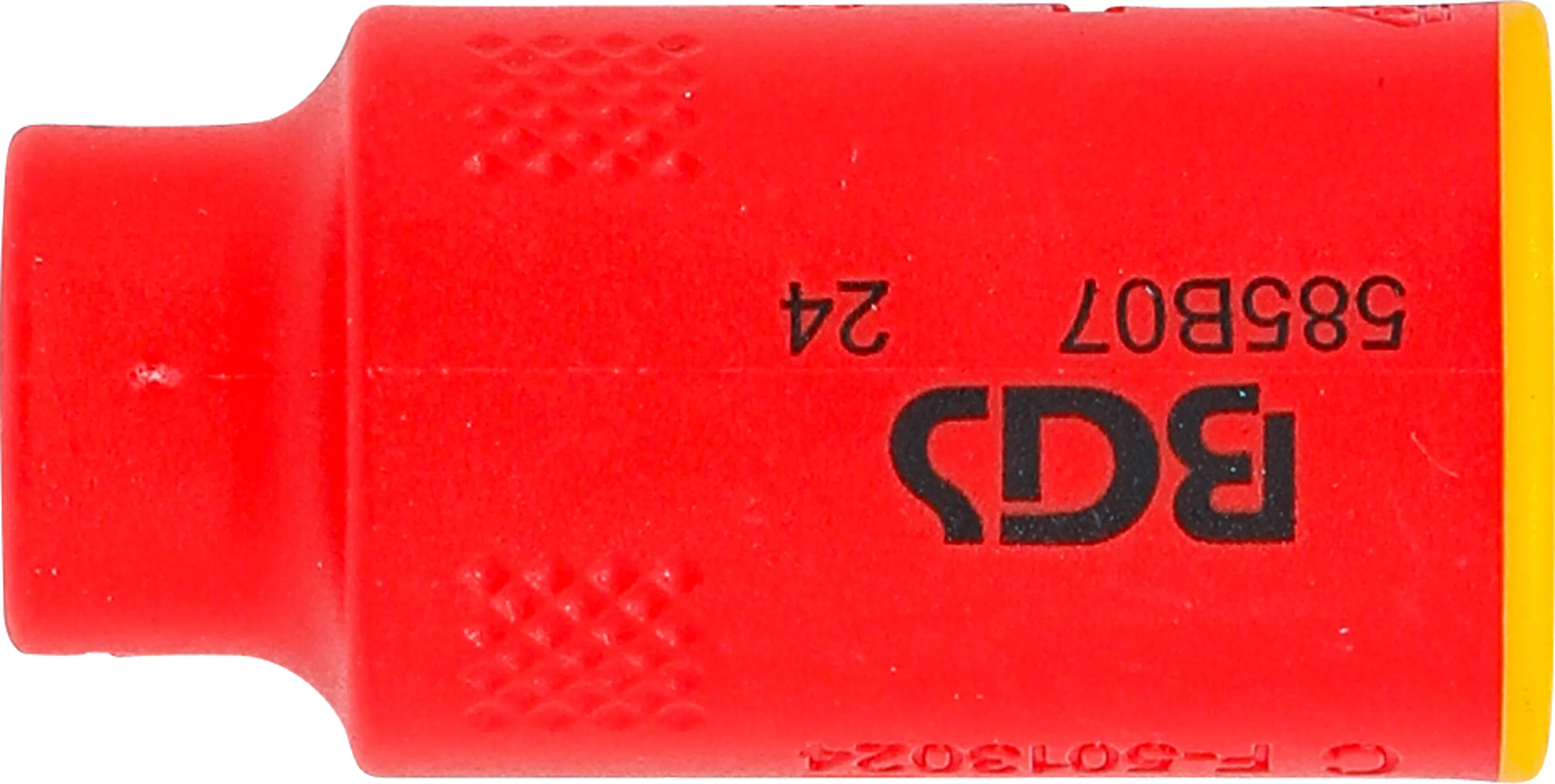 VDE-Steckschlüssel-Einsatz Sechskant | Antrieb Innenvierkant 10 mm (3/8") | SW 7 mm