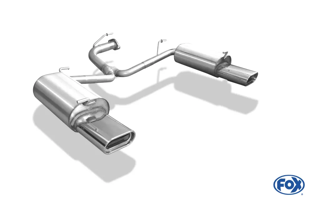 Toyota Avensis T25 Benzin - Limousine  Endschalldämpfer rechts/links - 160x80 Typ 53 rechts/links