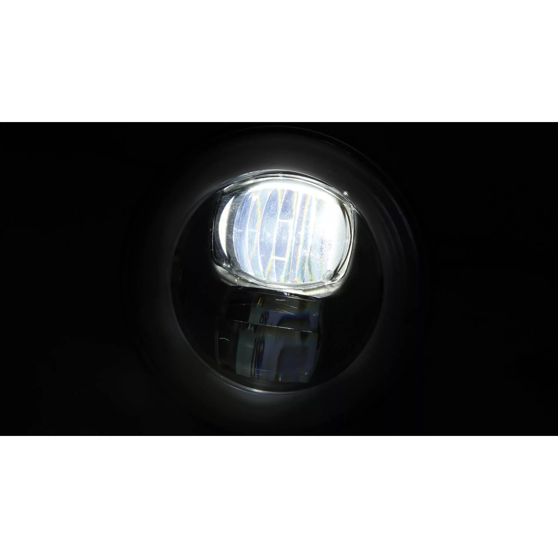 HIGHSIDER LED Hauptscheinwerfereinsatz TYP 9, rund, 4 3/4 Zoll, mit Standlichtring E-geprüft