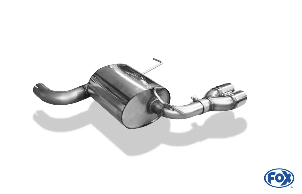 VW Tiguan II Diesel - 4motion  Endschalldämpfer - 2x80 Typ 16