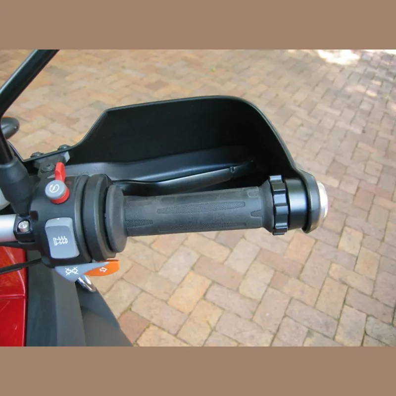 Kaoko Gasgriff-Arretierung "Drive Control" für BMW R1200GS / R1200GS Adventure / R1200ST (80mm Schraube)