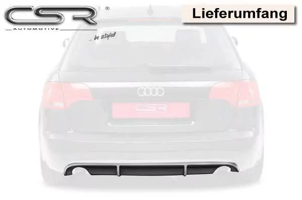 Heckansatz für Audi A4 B7 HA028