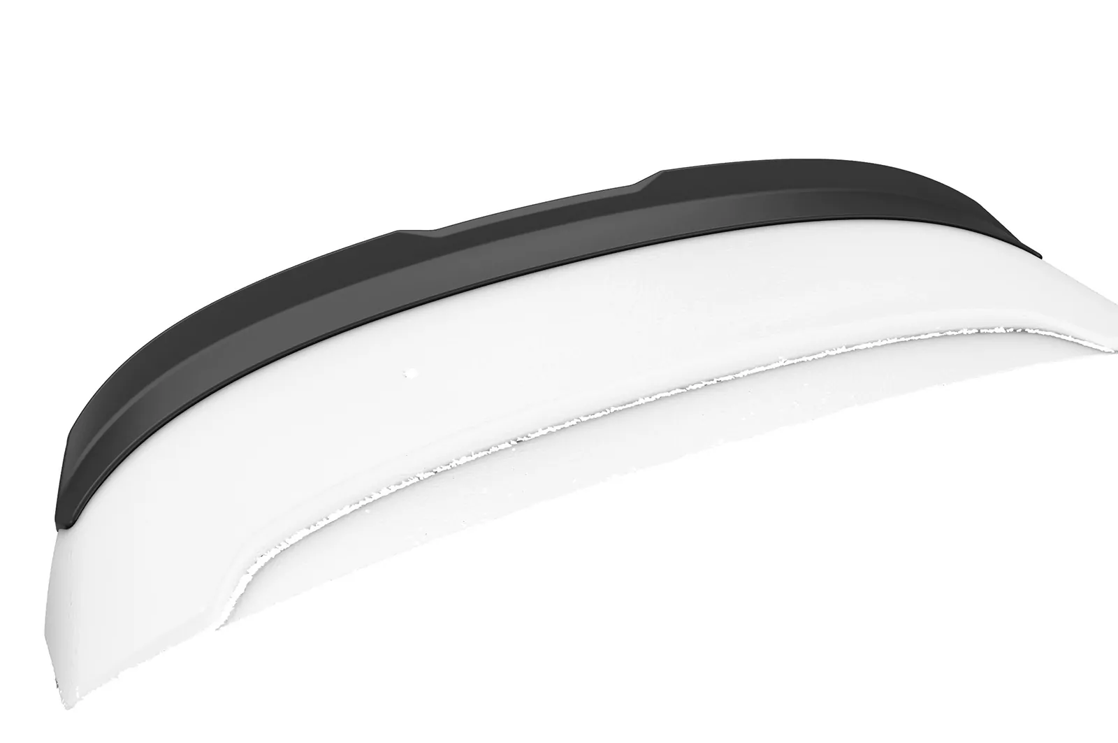 Heckflügel mit ABE für Fiat 500 Abarth 595 Competizione HF800-M Carbon Look (matt)