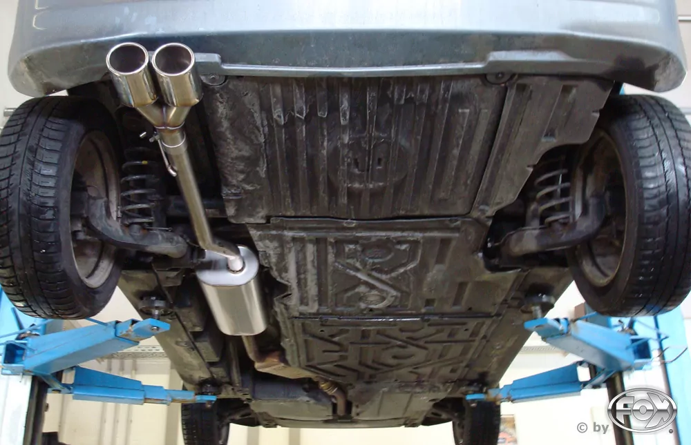 Mercedes A-Klasse W168 Diesel  Endschalldämpfer - 2x70 Typ 13