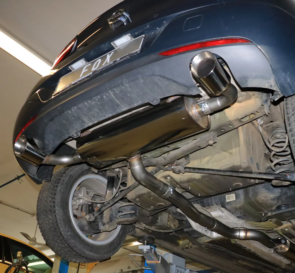 Opel Astra K Schrägheck  Endschalldämpfer quer Ausgang rechts/links - 1x100 Typ 25 rechts/links