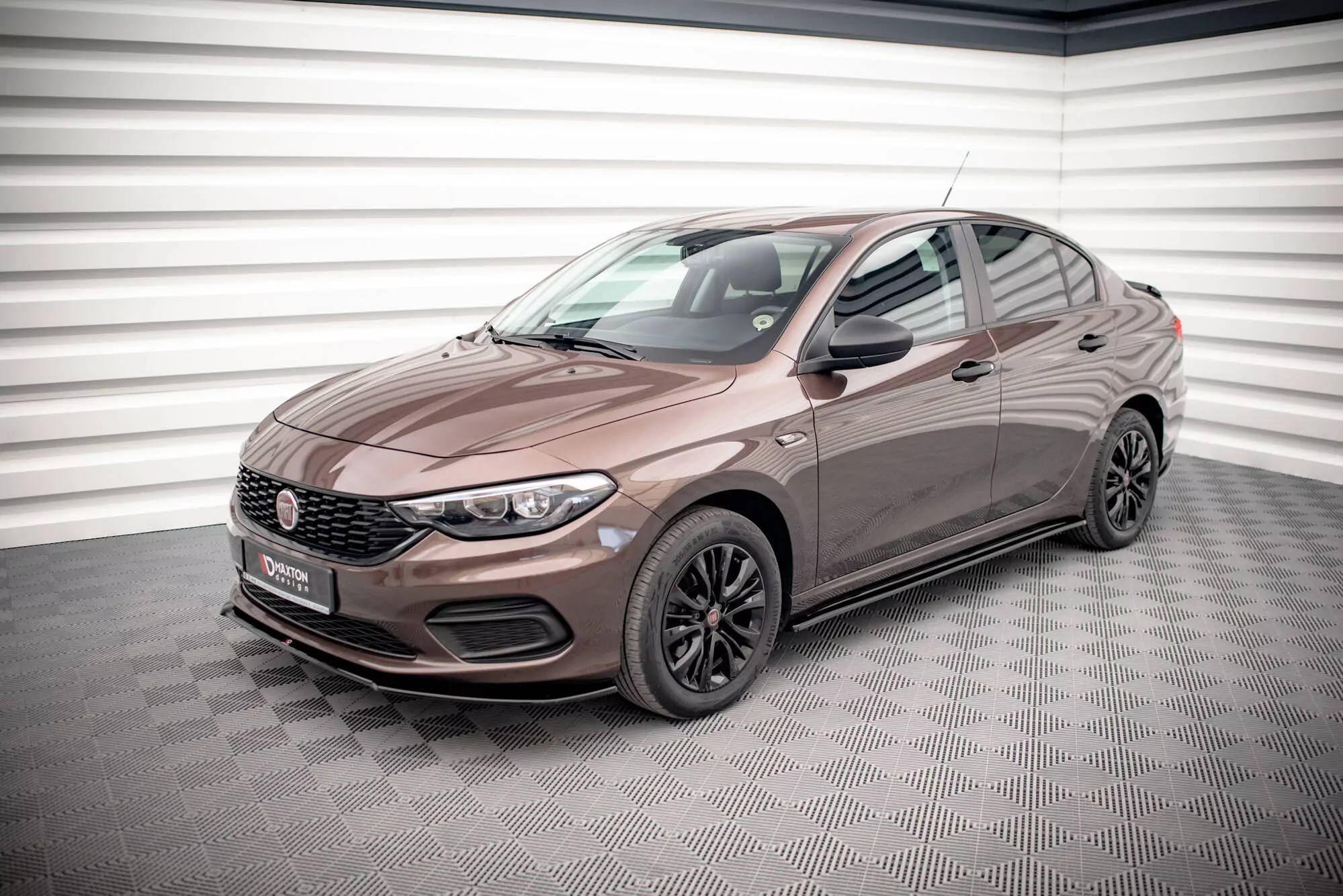 Seitenschweller Ansatz Passend Für Passend Für Fiat Tipo S-Design Schwarz Hochglanz Schwarz Hochglanz