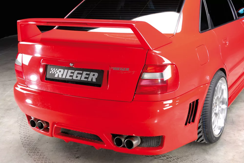 Rieger Heckschürze für Audi A4 (B5) - Lim. 99-12.00 carbon optik