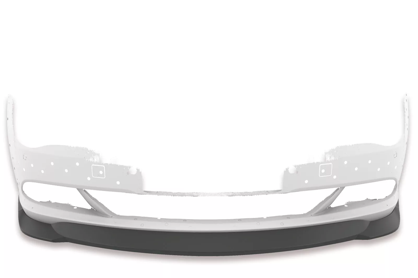 Cup-Spoilerlippe mit ABE für BMW 6er E63/E64 LCI CSL329-M Carbon Look (matt)